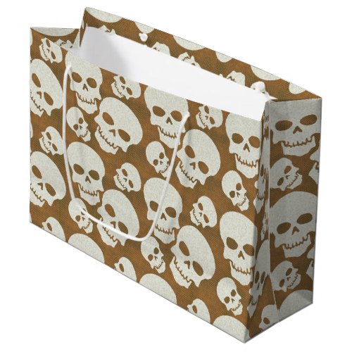 Skull Graphic Pattern Design Large Gift Bag