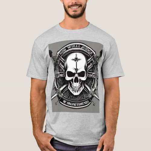 Skull graphics T_Shirt