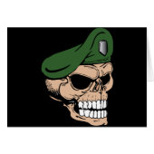 Skull Green Beret (Front Horizontal)