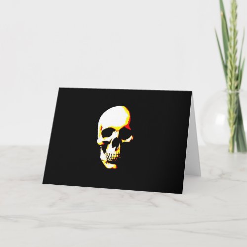 Skull Greeting Cards Fantasy Art  Rock Punk Card