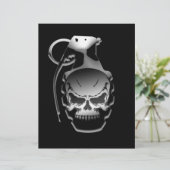 Skull Grenade (Standing Front)