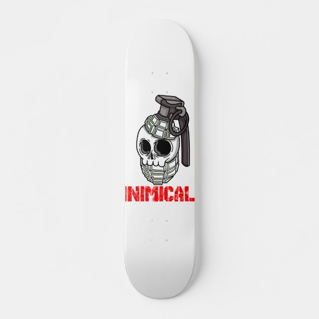 Skull Grenade Skateboard (Front)