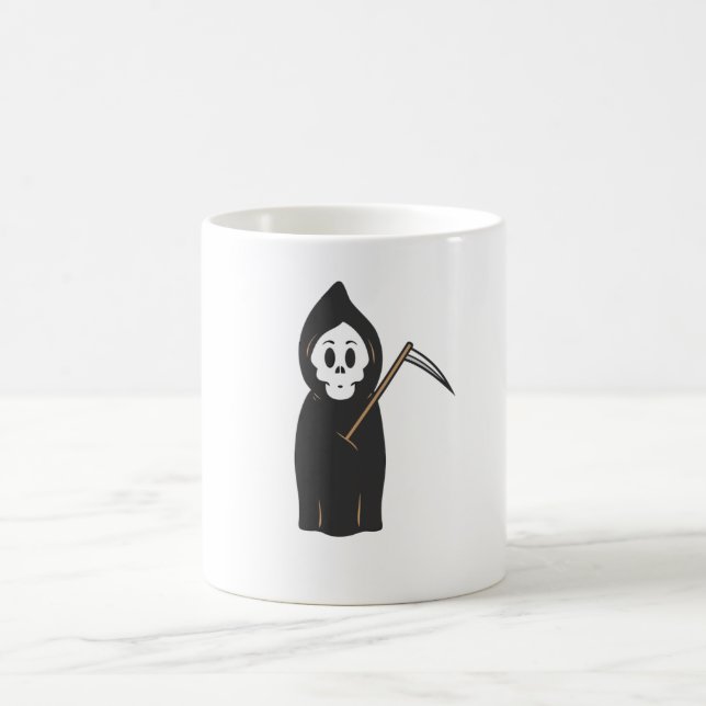 Skull Grimreaper Coffee Mug (Center)