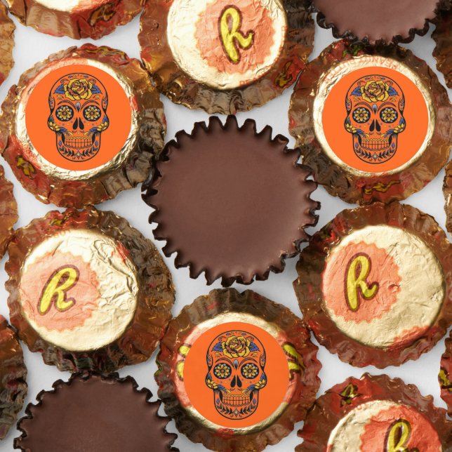 Skull Halloween Candy Reese's Peanut Butter Cups (Assorted)
