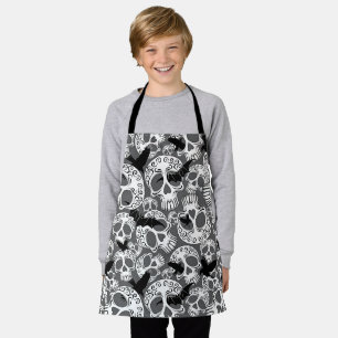 Skull Halloween Decorative Calaveras Apron