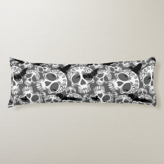 Skull Halloween Decorative Calaveras Body Pillow