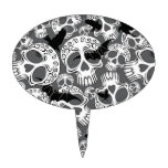 Skull Halloween Decorative Calaveras Cake Topper