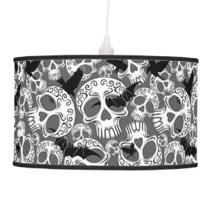 Skull Halloween Decorative Calaveras Ceiling Lamp