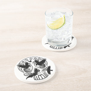 Skull Halloween Decorative Calaveras Coaster