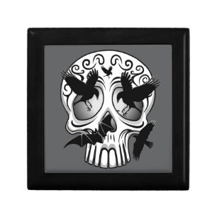 Skull Halloween Decorative Calaveras Gift Box