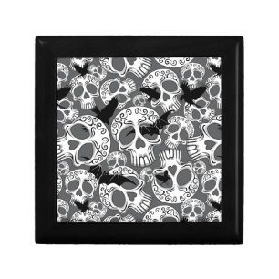 Skull Halloween Decorative Calaveras Gift Box