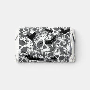 Skull Halloween Decorative Calaveras Hershey's Miniatures