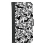 Skull Halloween Decorative Calaveras iPhone 8/7 Wallet Case