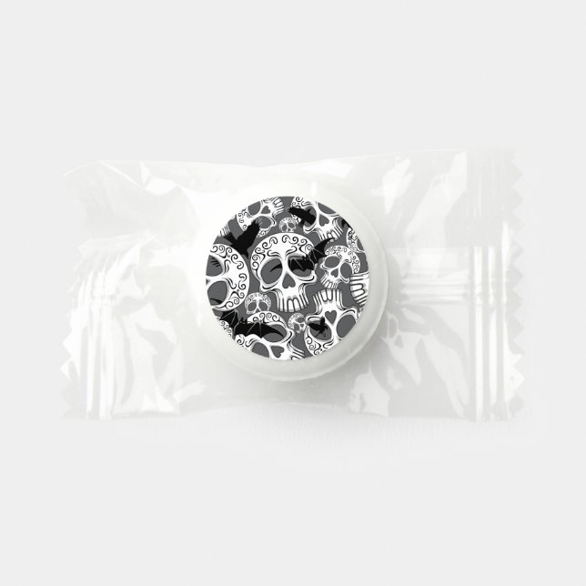 Skull Halloween Decorative Calaveras Life Saver® Mints (Front)