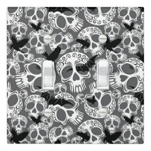 Skull Halloween Decorative Calaveras Light Switch Cover