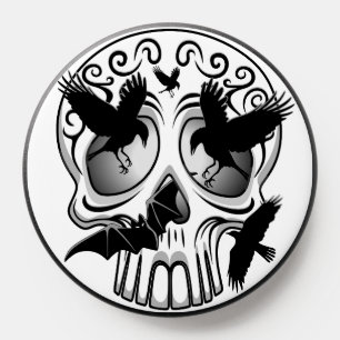 Skull Halloween Decorative Calaveras PopSocket