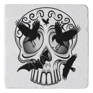 Skull Halloween Decorative Calaveras Trivet