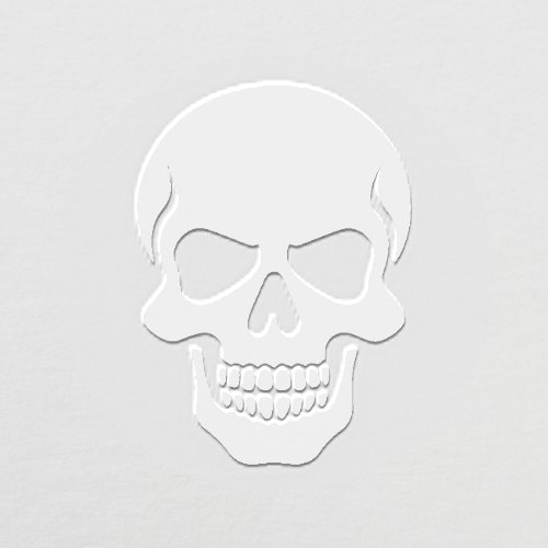 Skull Halloween goth Embosser