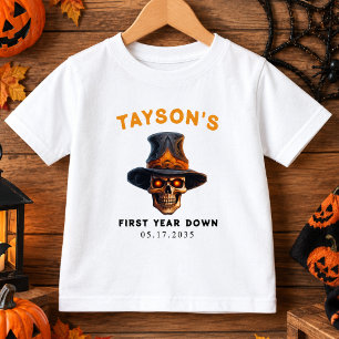 Skull Halloween Kids Costume Party – Cute & Spooky Baby T-Shirt