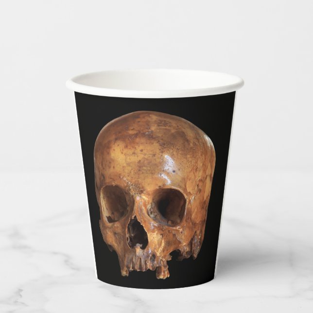 Skull Halloween Paper Cups (Front)