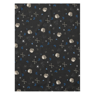 Skull Halloween Seamless Pattern  Tablecloth