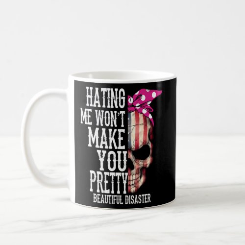 Skull Hating Me WonT Make You Pretty Essential Coffee Mug