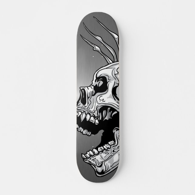 Skull Hawk Skateboard Deck (Front)