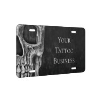 Id Rather Be Getting Tattooed License Plate Frame  Inked Shop