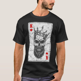 Skull Heart Crown d d T-Shirt