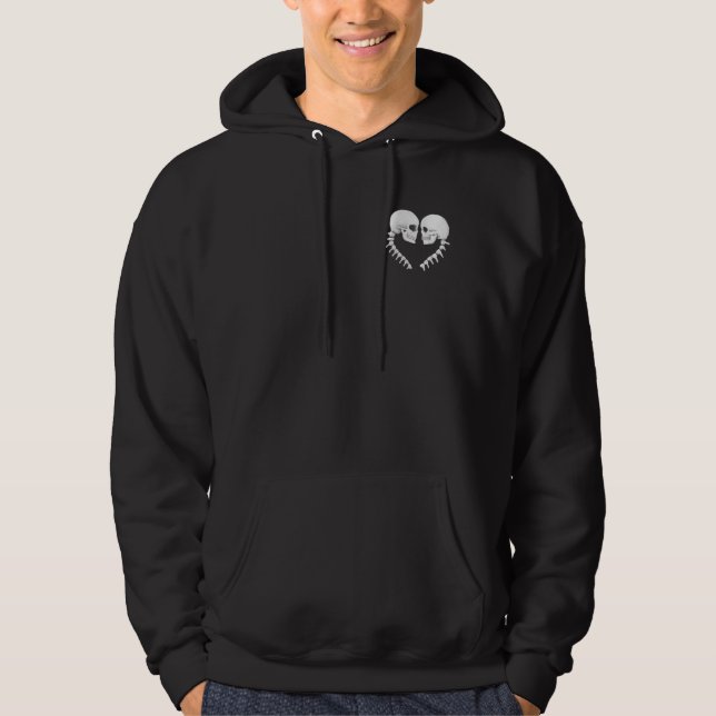 Skull Heart Hoodie (Front)