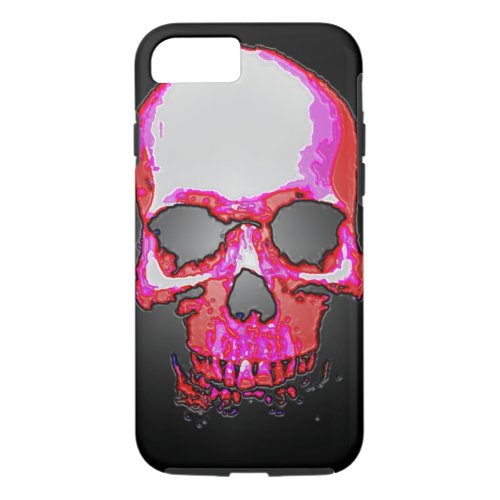 Skull Heavy Metal Fantasy Art iPhone 87 Case