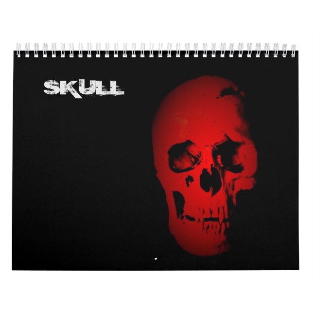 Skull Heavy Metal Punk Rock Fantasy Art Calendar (Cover)