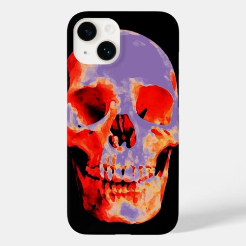 Skull Heavy Metal Rock Fantasy Art Case_Mate iPhone 14 Case