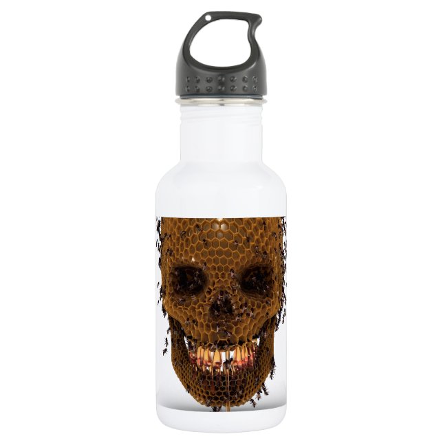 Skull Hive Water Bottle (Front)