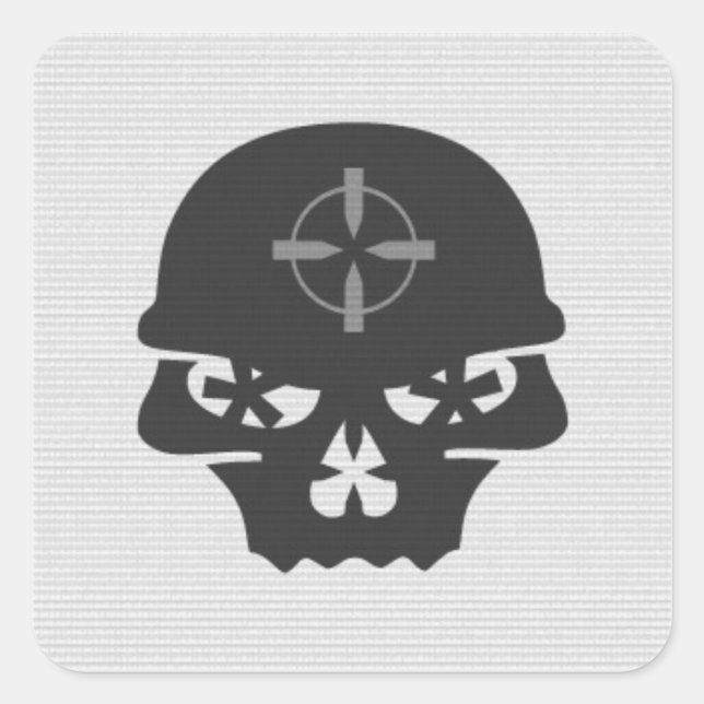 Skull Hunter - Sticker (Front)