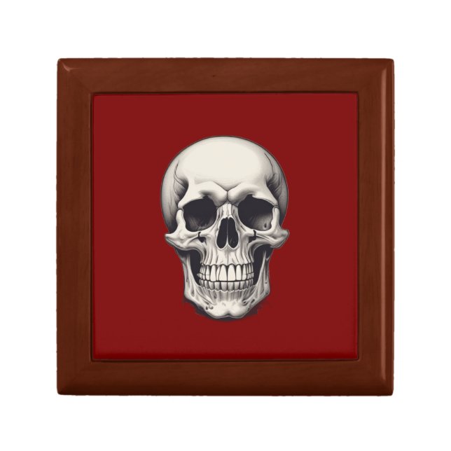 Skull Illustration Gift Box (Front)