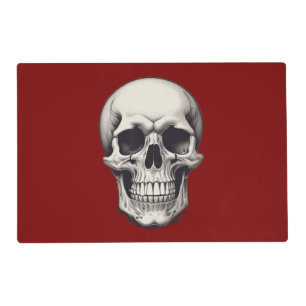 Skull Illustration Placemat