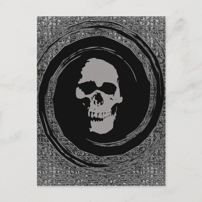 Skull in a Void Postcard (Front)