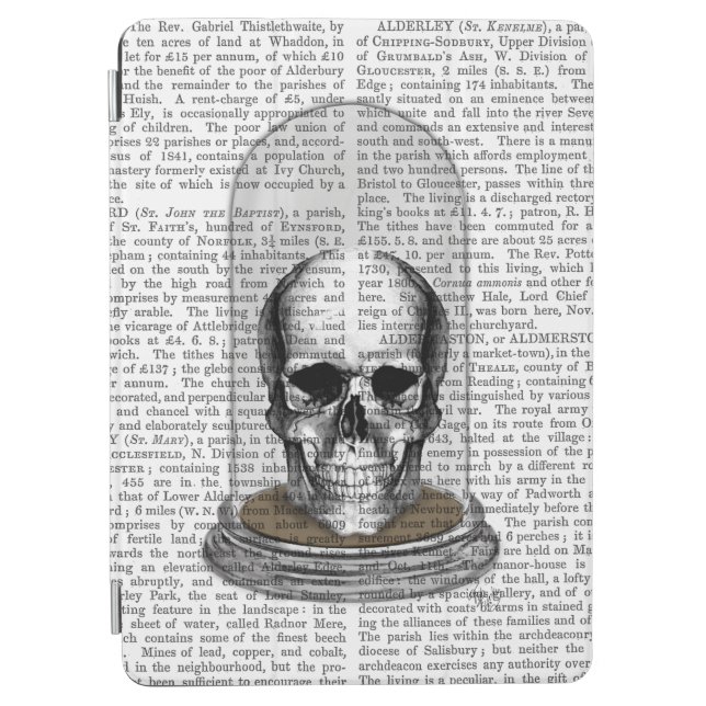 Skull In Bell Jar 2 iPad Air Cover (Front)