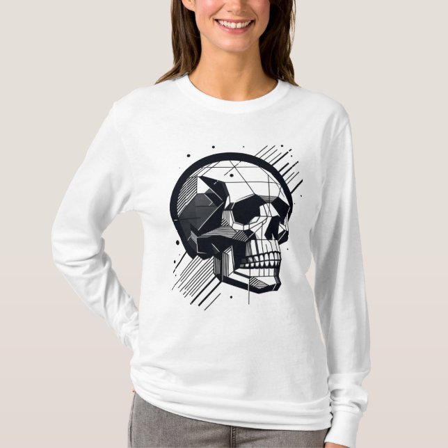 Skull in different styles 22 T-Shirt (Front)