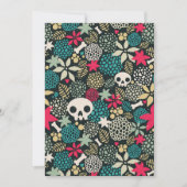 Skull in flowers (Front)