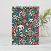 Skull in flowers (Standing Front)