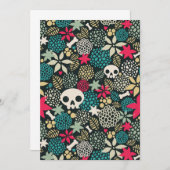 Skull in flowers (Front/Back)