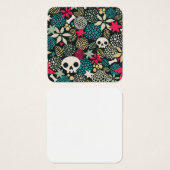 Skull in flowers (Front & Back)