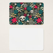 Skull in flowers (Front & Back)