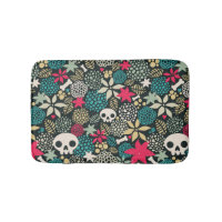 Skull in flowers