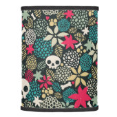 Skull in flowers lamp shade (Right)