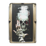 Skull in the mirror iPad mini cover