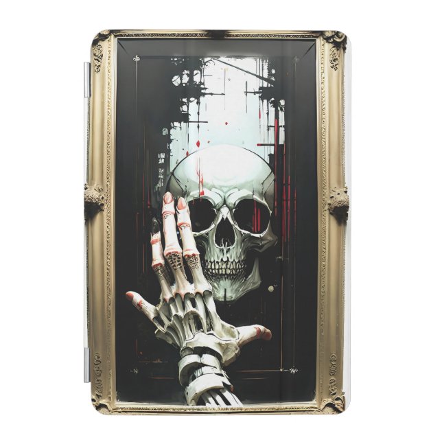 Skull in the mirror iPad mini cover (Front)