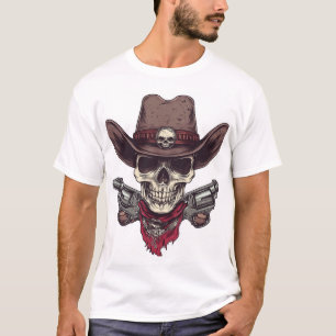Skull in the Wild West T-Shirt